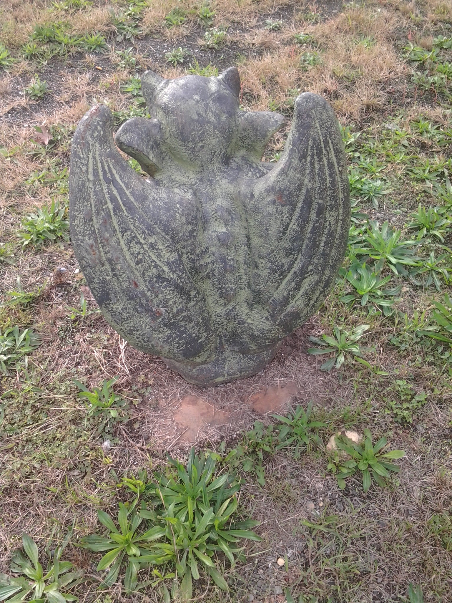 Cast Iron Statue - Gargoyle-Jantiques LLC.