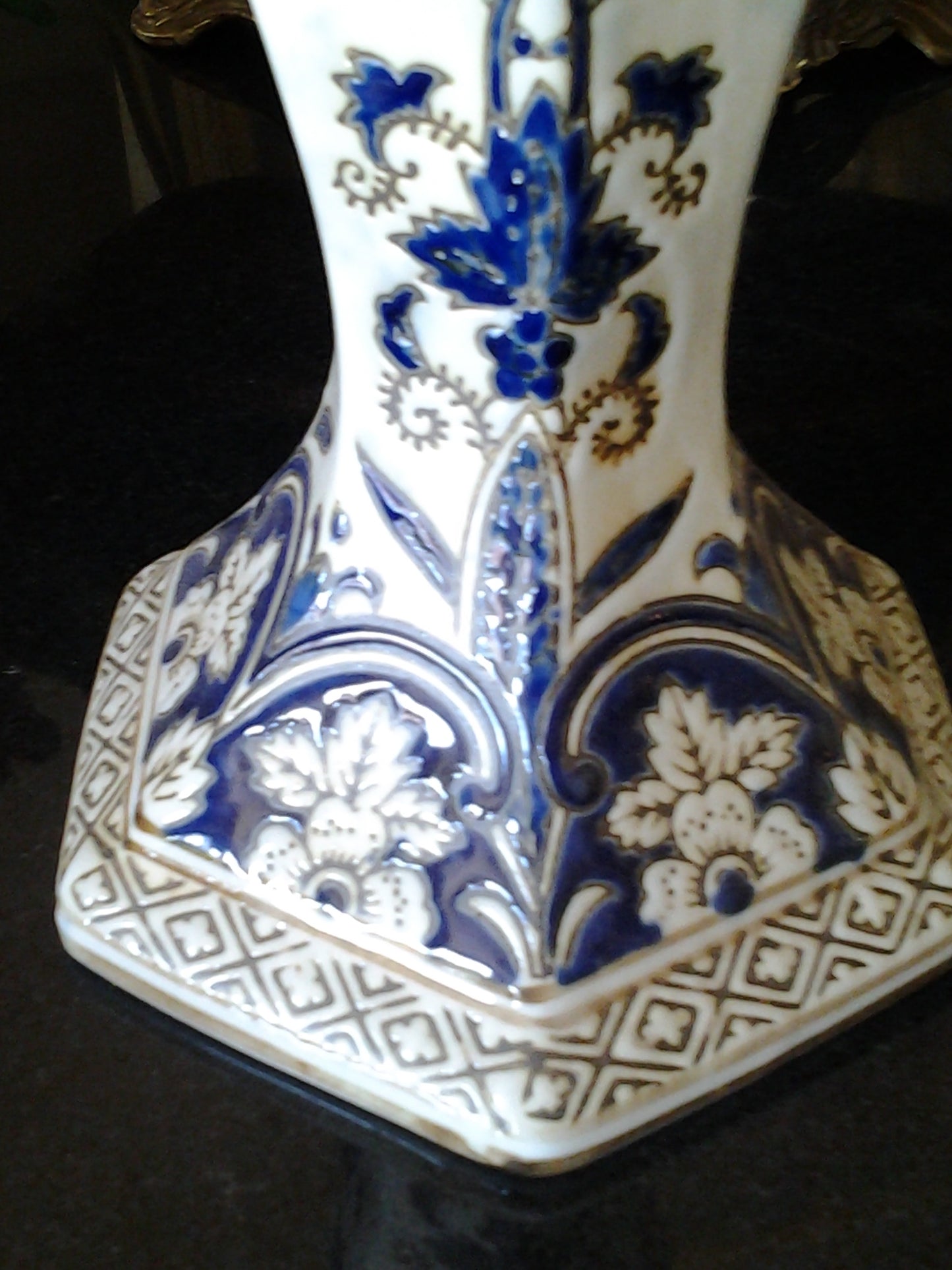 Porcelain - Big CandleStick Holder-Jantiques LLC.