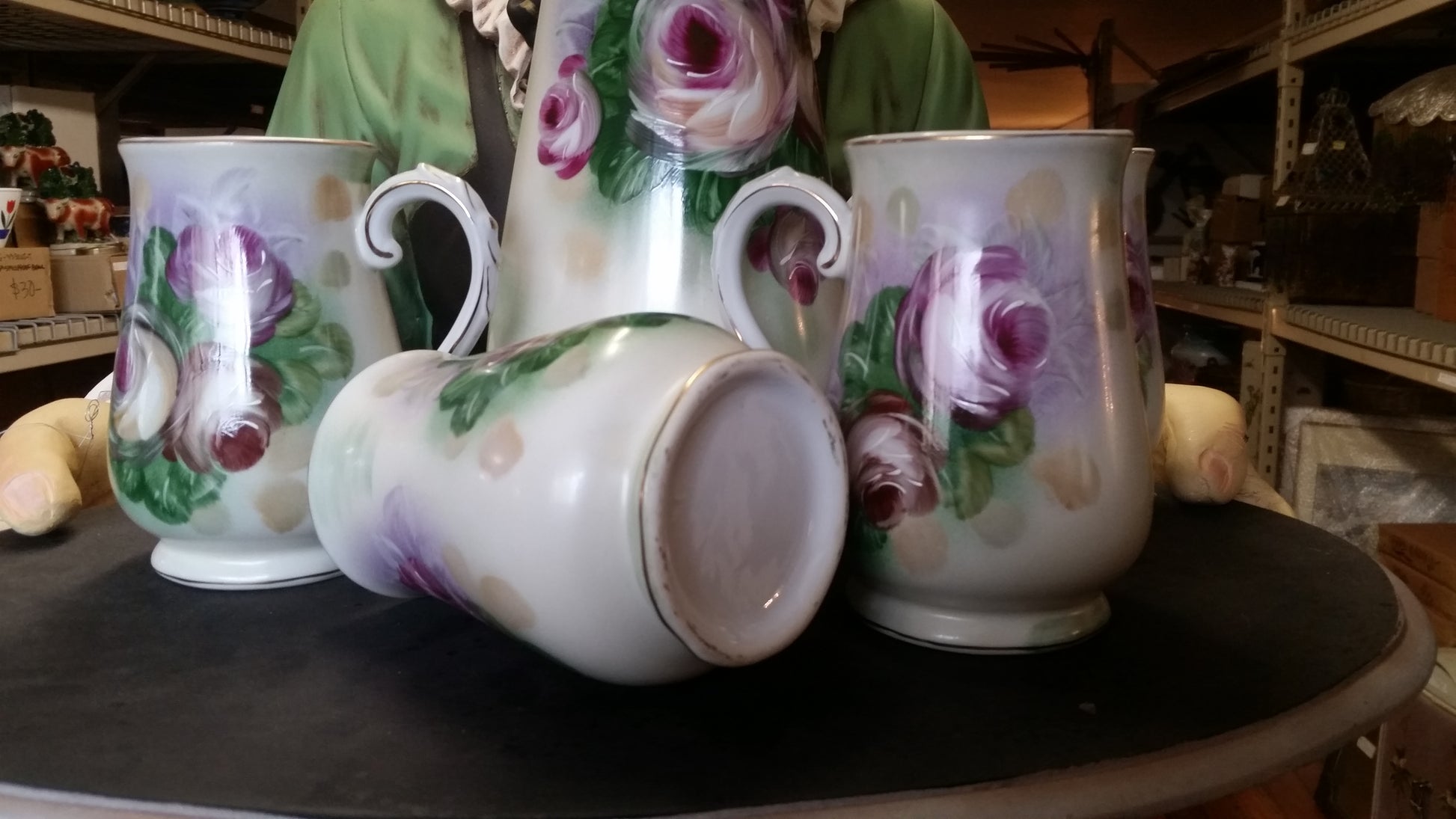 Porcelain - Lemonade 5 Piece Set-Jantiques LLC.