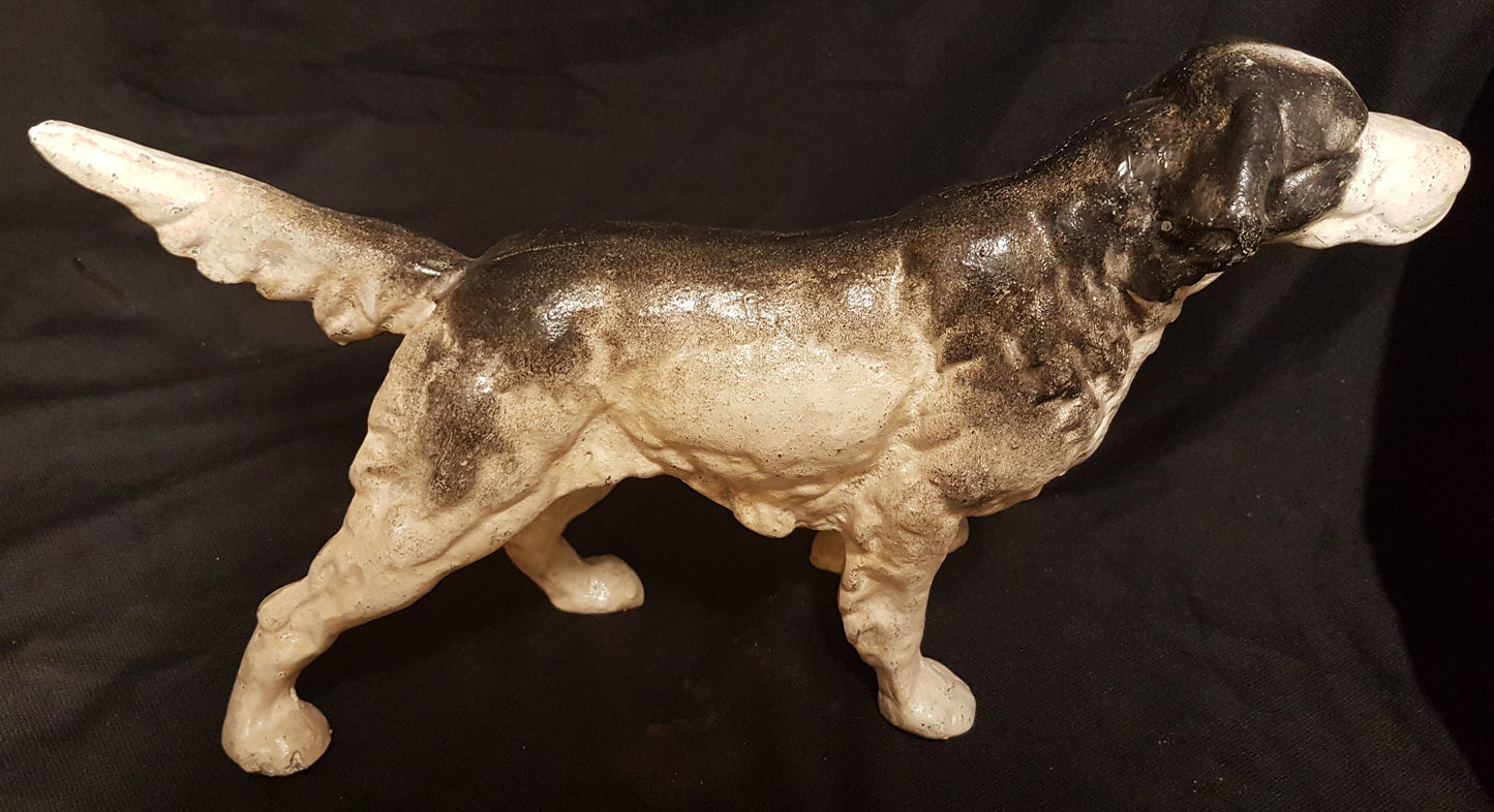 Cast Iron Doorstop - Pointer Tail Dog-Jantiques LLC.