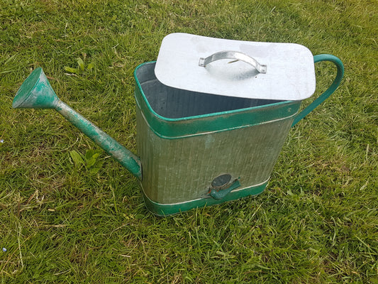 Tin - Galvanized Water-can Birdhouse & Bird Feeder-Jantiques LLC.