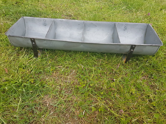 Tin - Galvanized Chicken Feeder-Jantiques LLC.