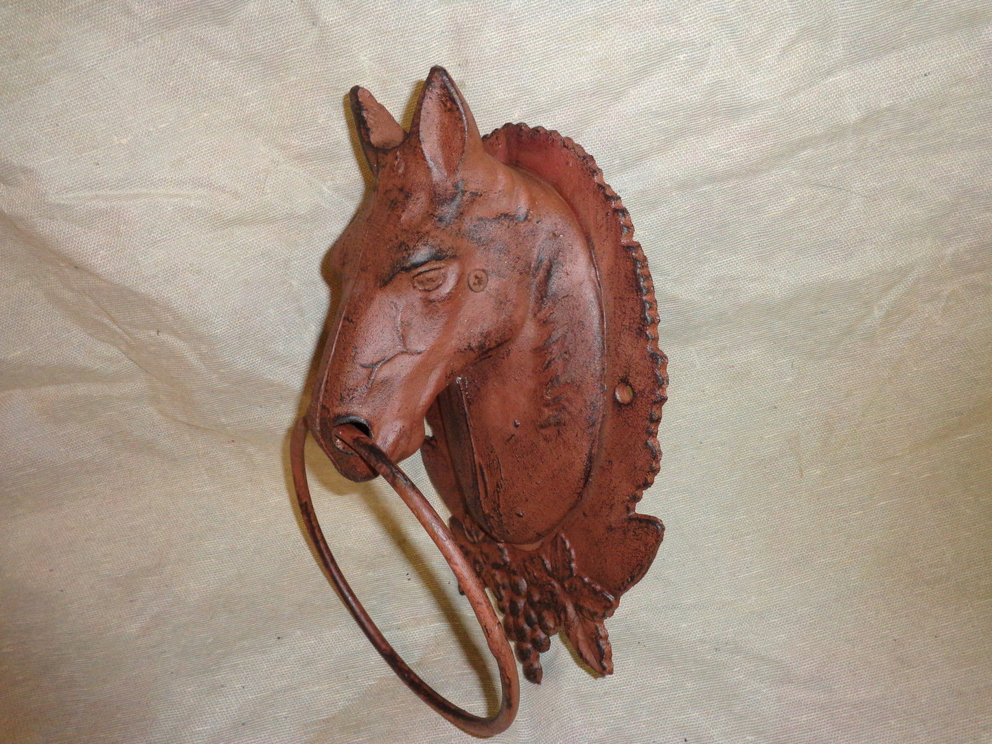 Cast Iron Towel Rack - Farm Horse Head-Jantiques LLC.