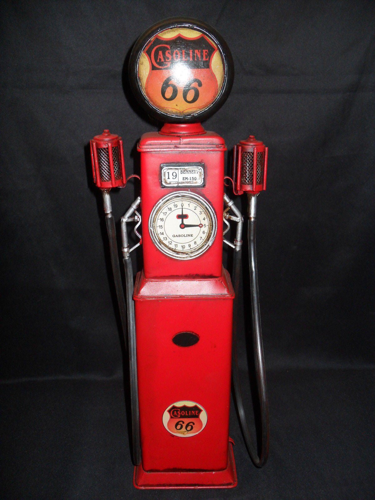 Metal Tin - Route 66 Gas Pump-Jantiques LLC.