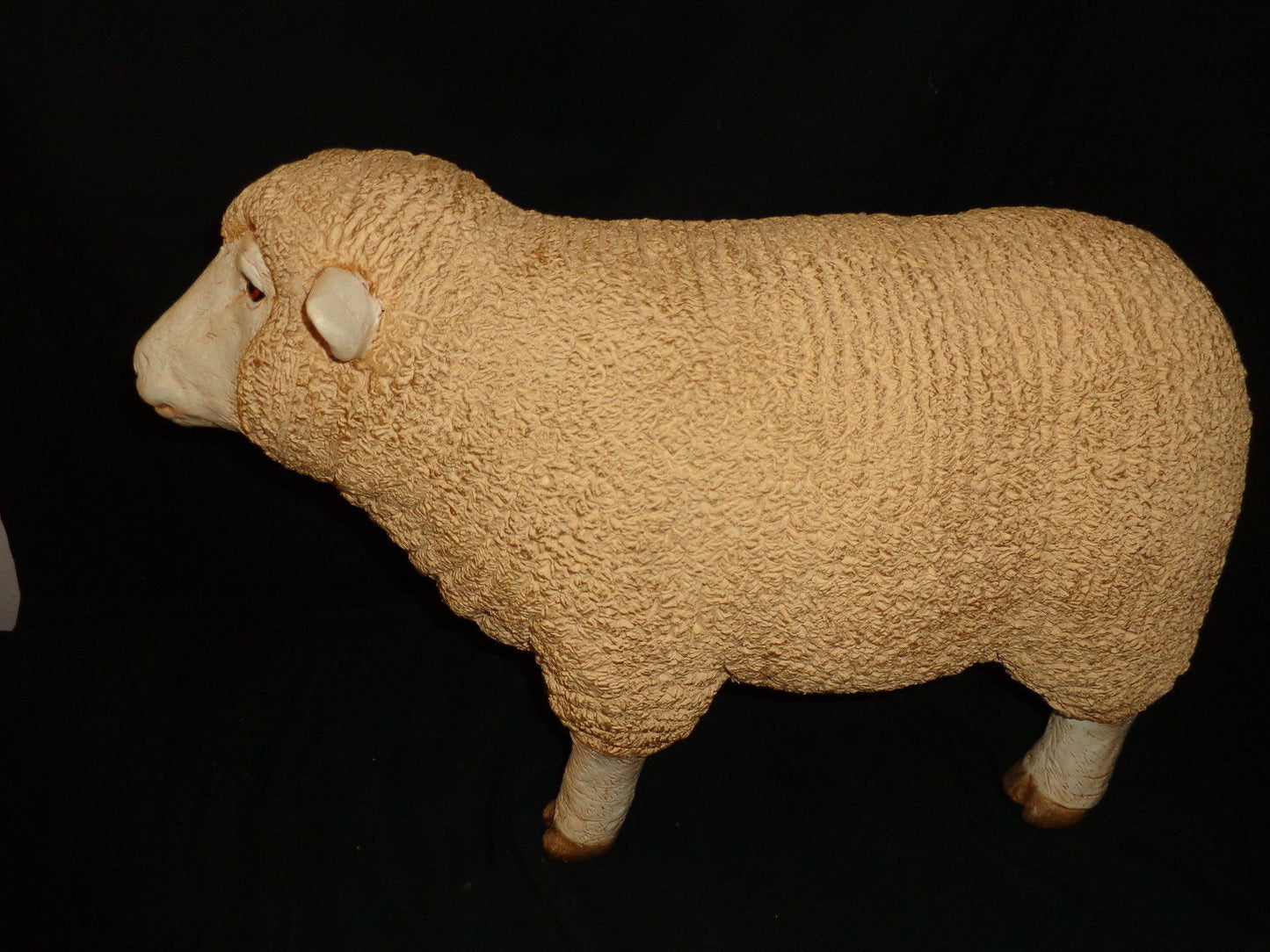 Life Size Sheep with Head Up-Jantiques LLC.