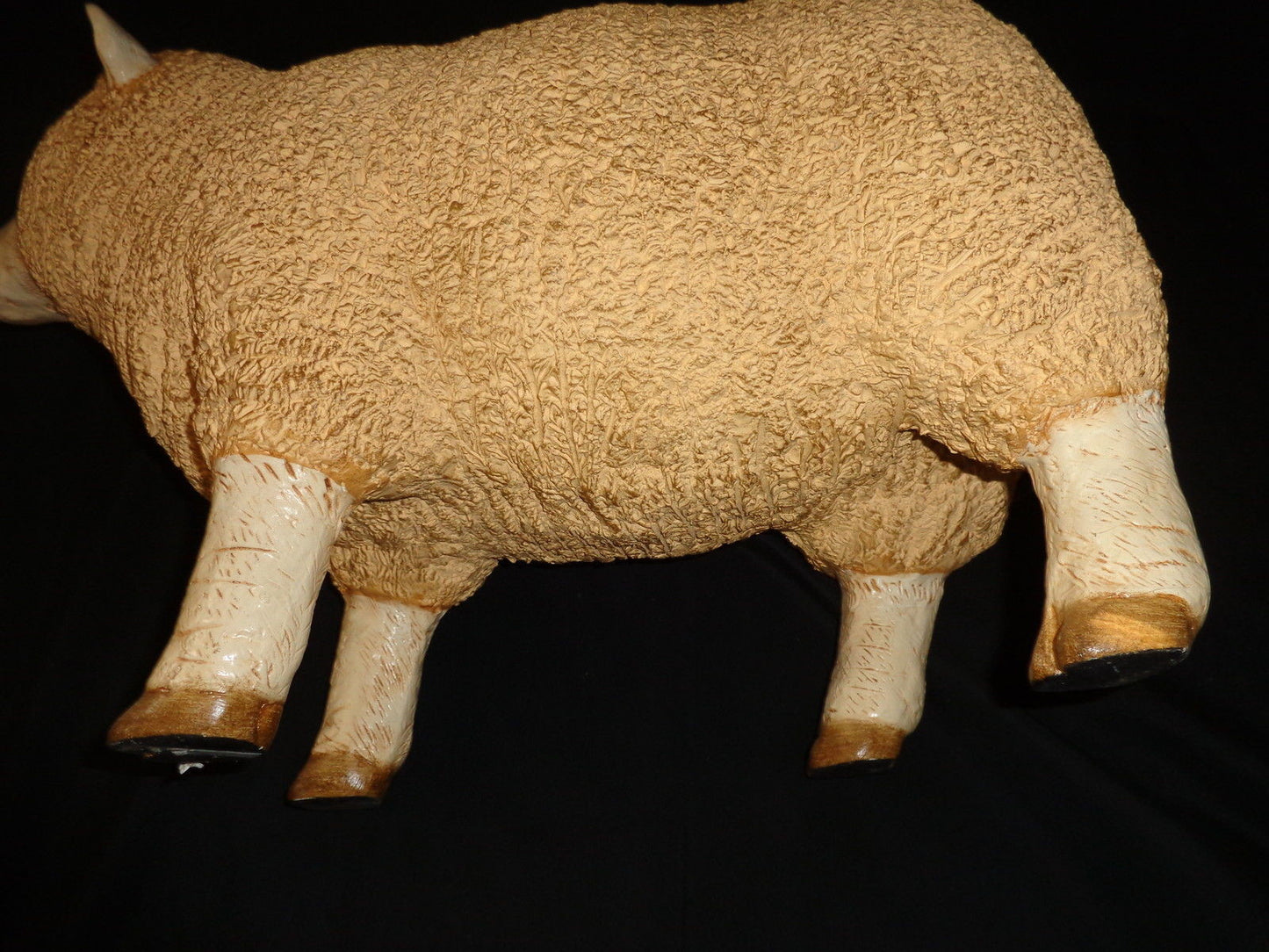 Life Size Sheep with Head Up-Jantiques LLC.