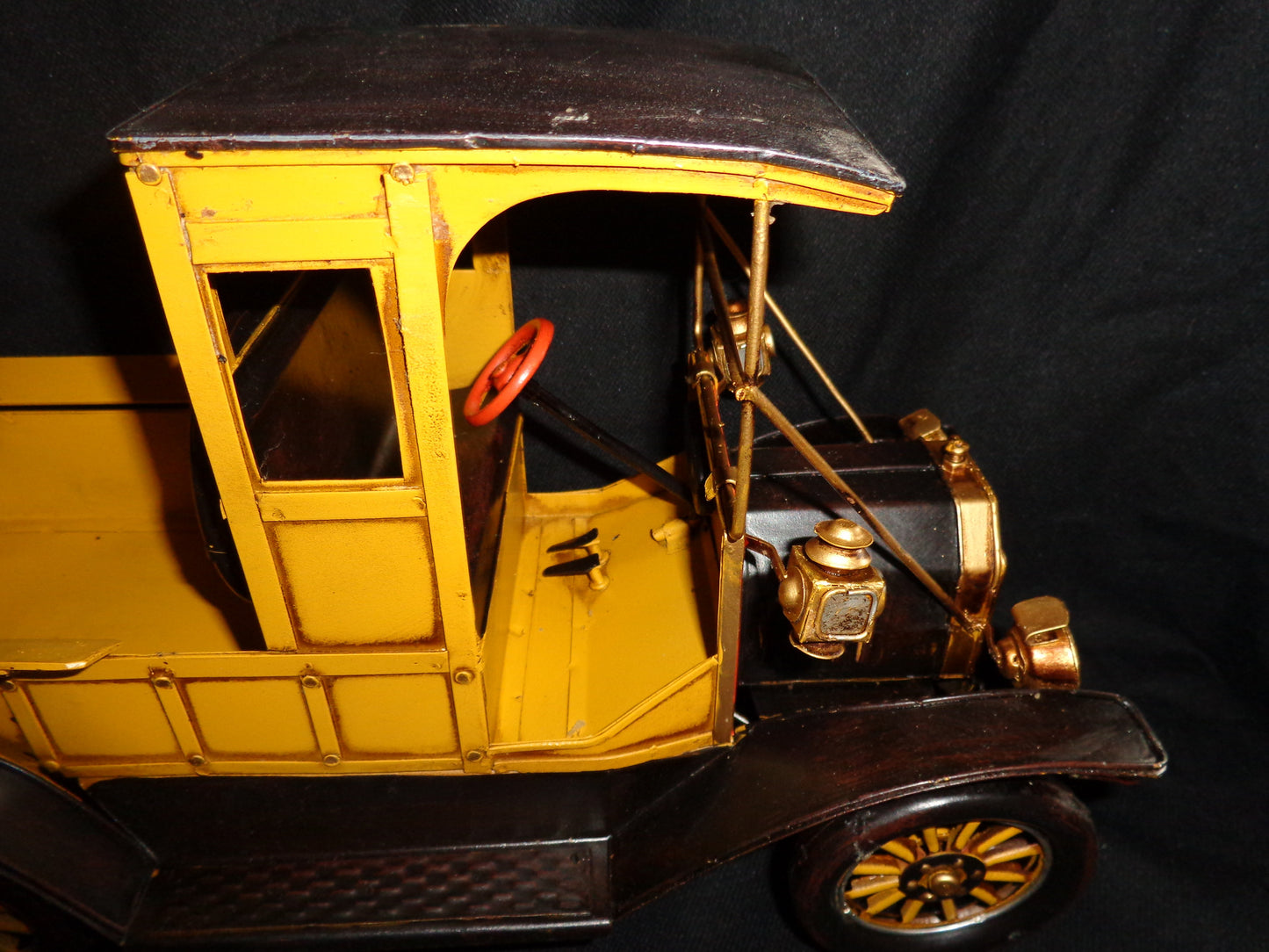 Vintage Toys - Yellow Ford Model T Truck-Jantiques LLC.