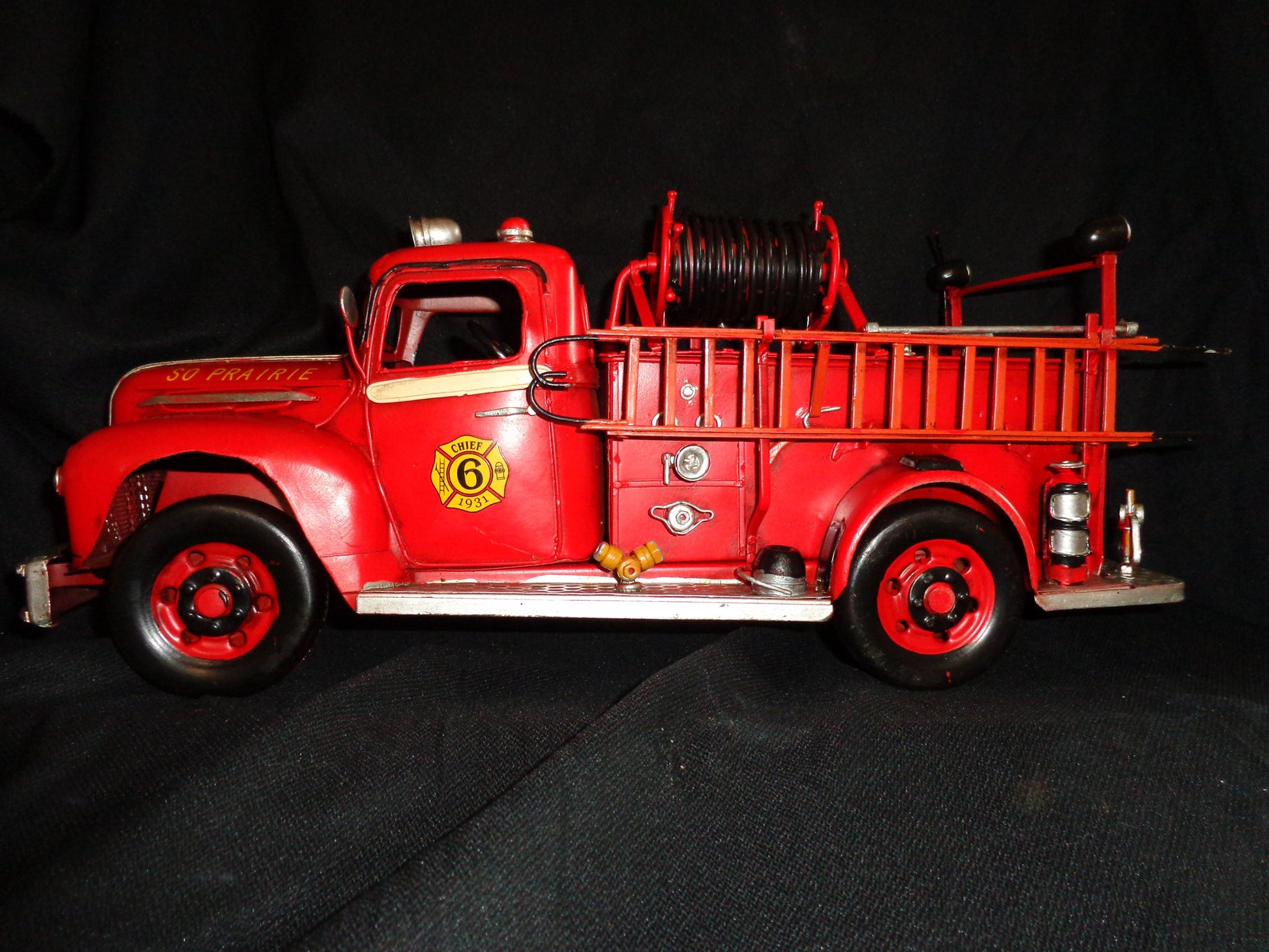 Vintage Toys - Fire Truck Ford Boyer 1931-Jantiques LLC.