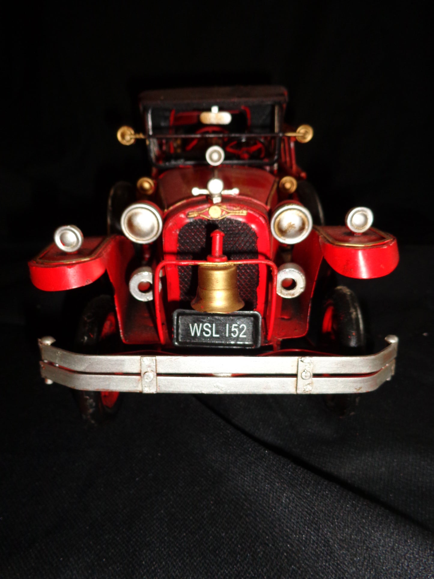 Vintage Toys - Fire Truck Patriotic US Flag " SO PRAIRIE "-Jantiques LLC.