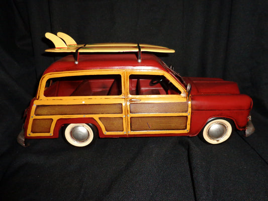 Vintage Toys - Ford Classic Woody Wagon Surfs Up 2 Surfboards-Jantiques LLC.