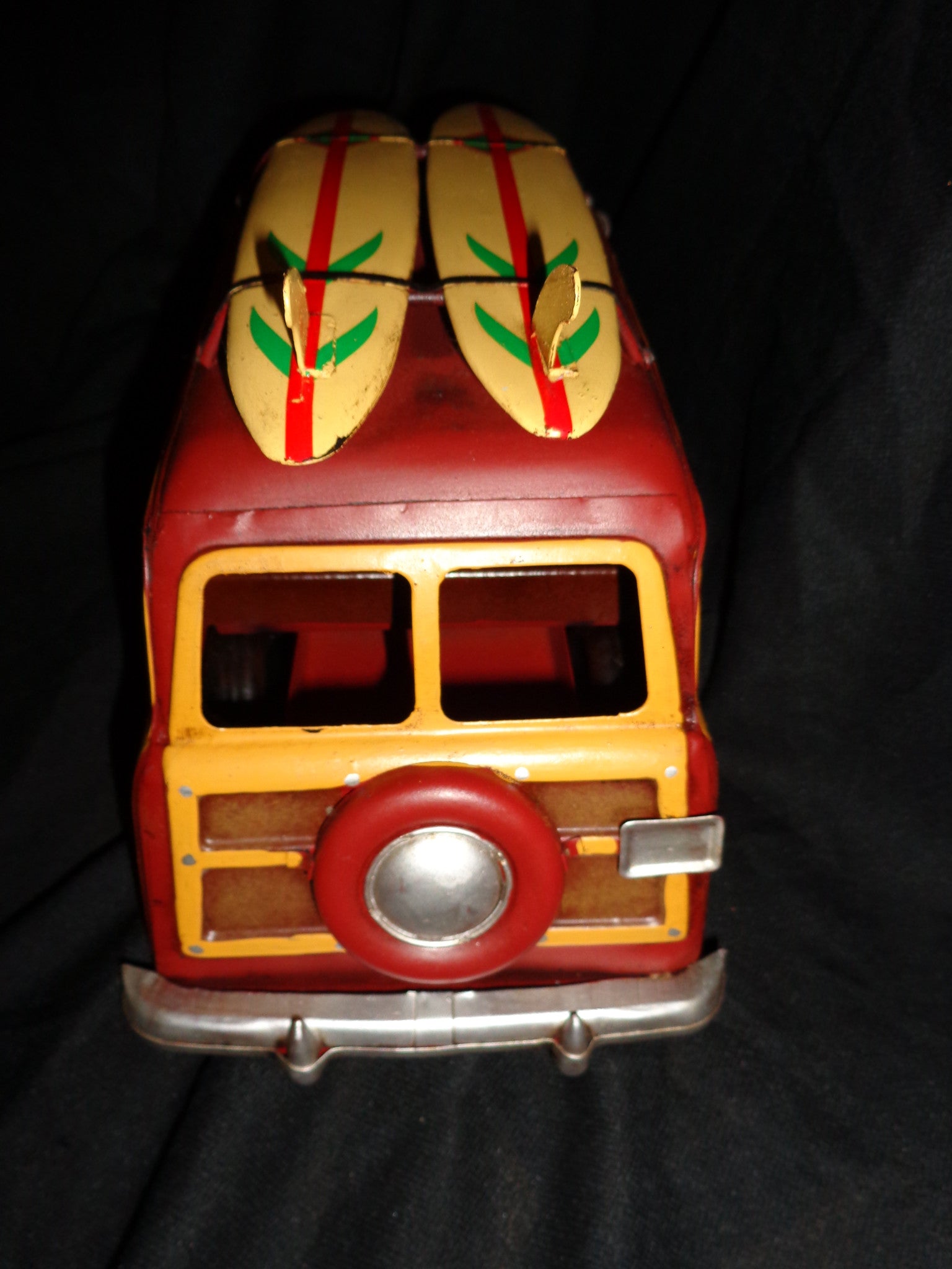 Vintage Toys - Ford Classic Woody Wagon Surfs Up 2 Surfboards-Jantiques LLC.