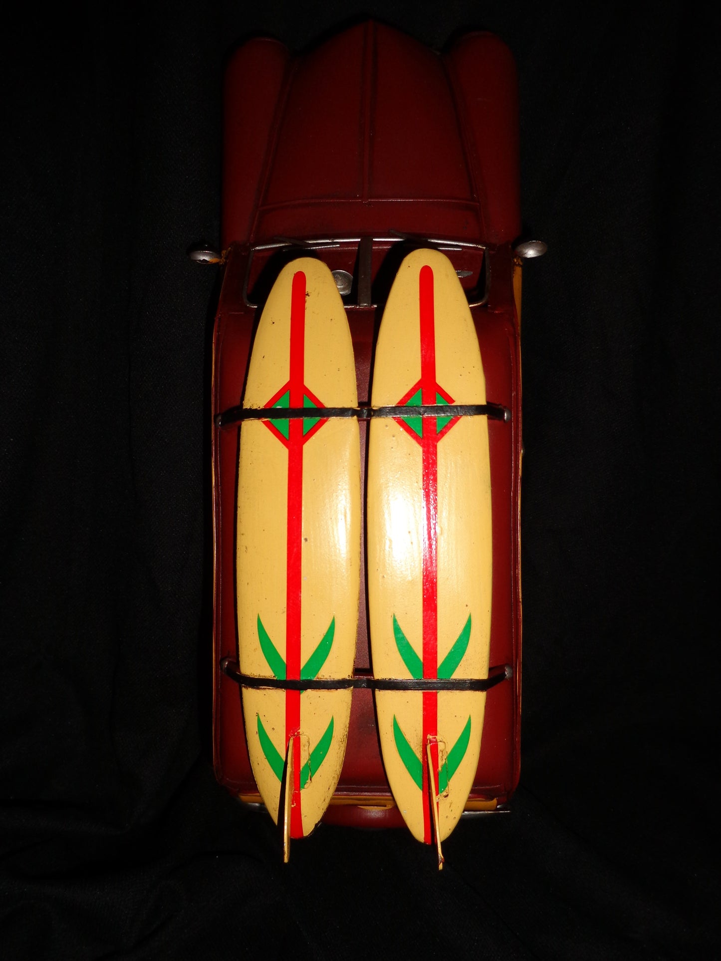 Vintage Toys - Ford Classic Woody Wagon Surfs Up 2 Surfboards-Jantiques LLC.