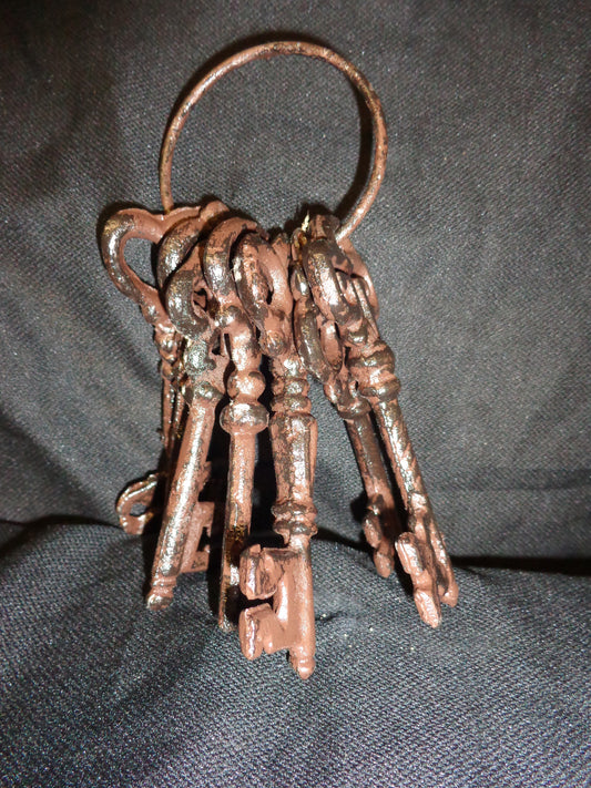 Cast Iron Key - 7 Short Keys-Jantiques LLC.