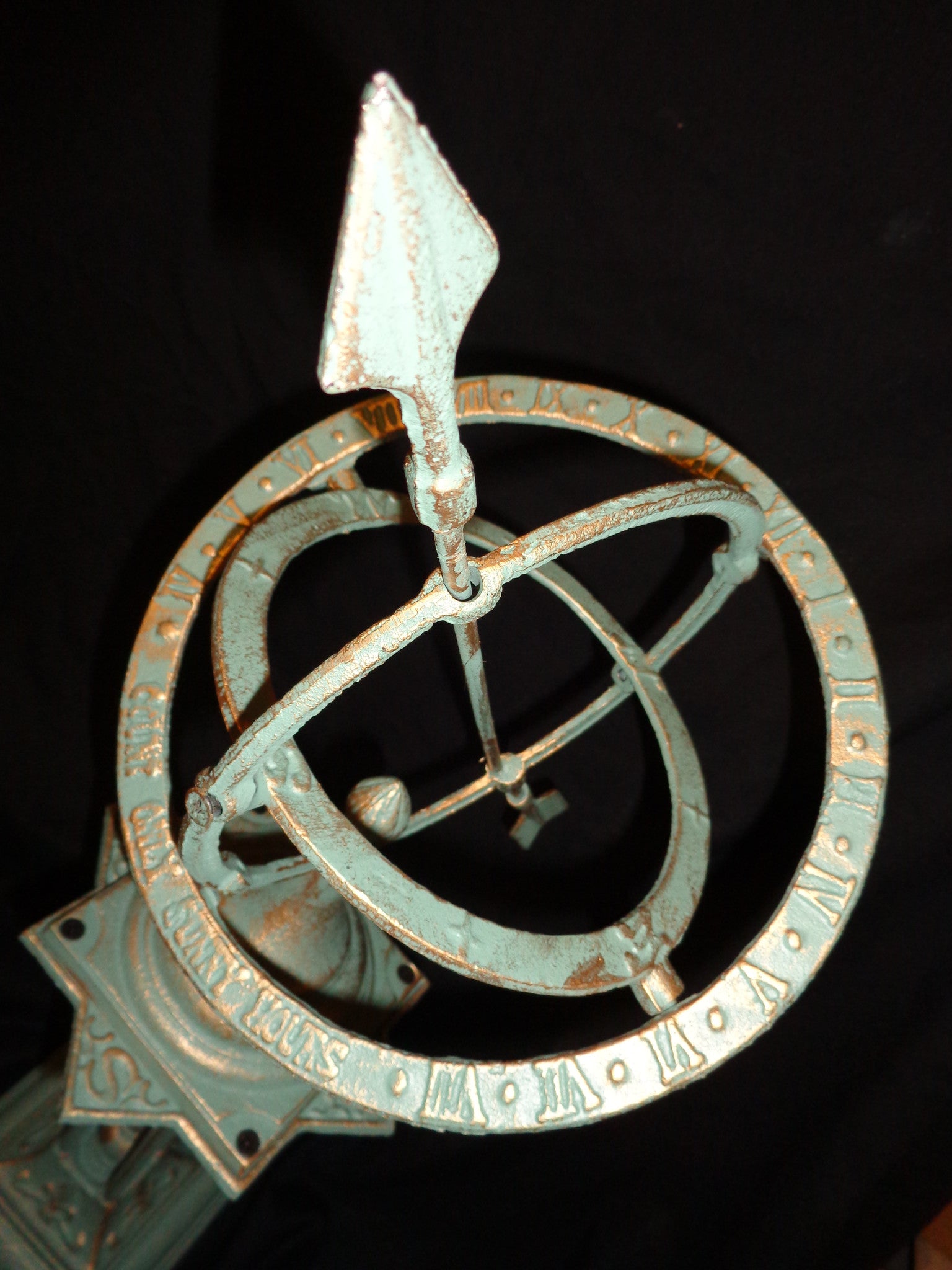 Cast Iron Armillary - Sphere Globe-Jantiques LLC.