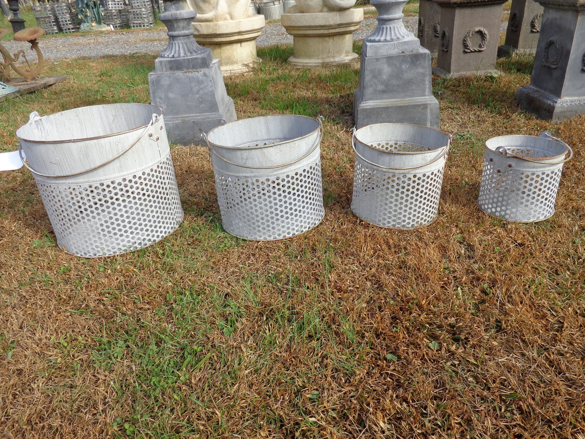 Industrial Planter 4pc. Strainer Set-Jantiques LLC.