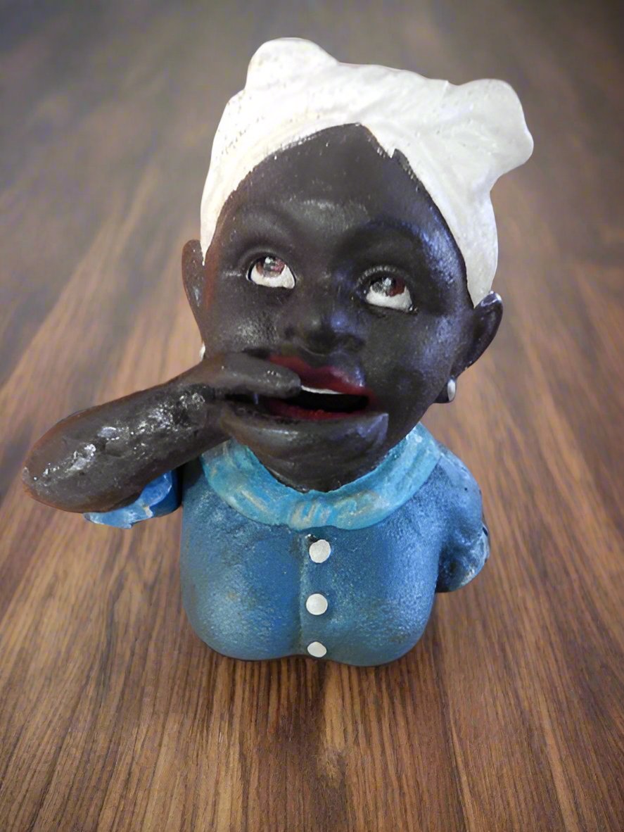 Cast Iron Mechanical Bank - Maid-Jantiques LLC.