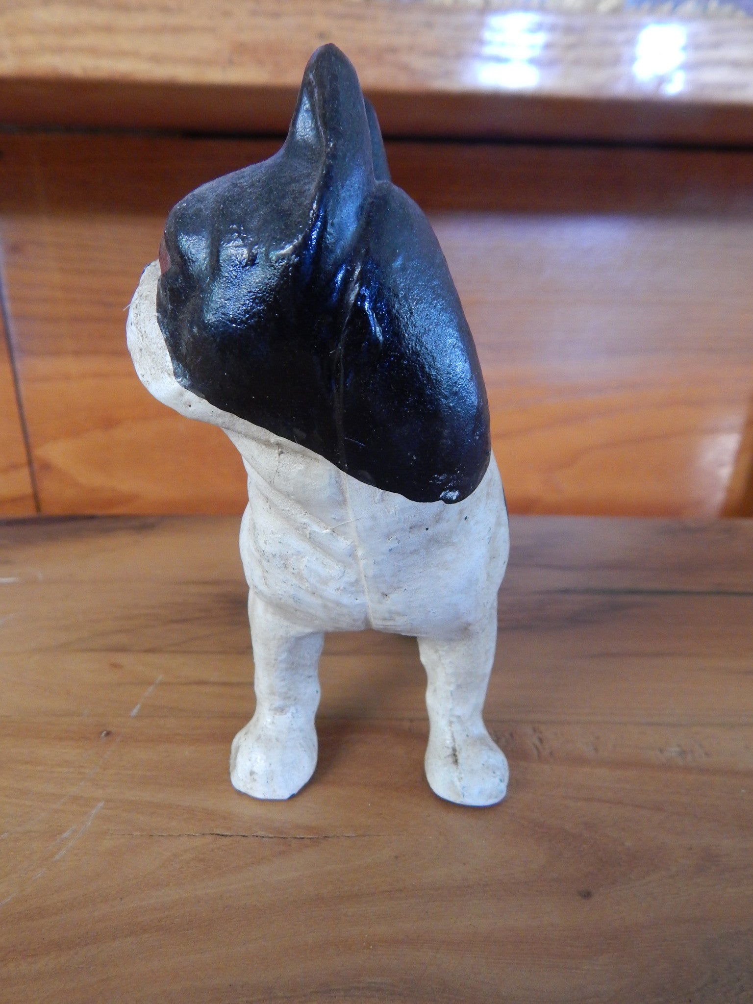 Cast Iron Bank - Small Boston Terrier-Jantiques LLC.