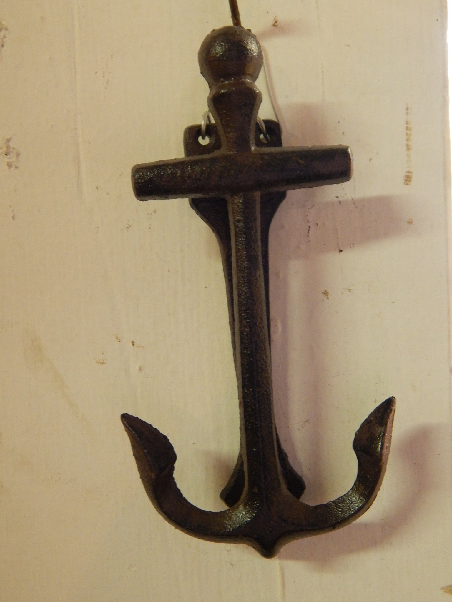 Door Knocker - Cast Iron Anchor Nautical-Jantiques LLC.