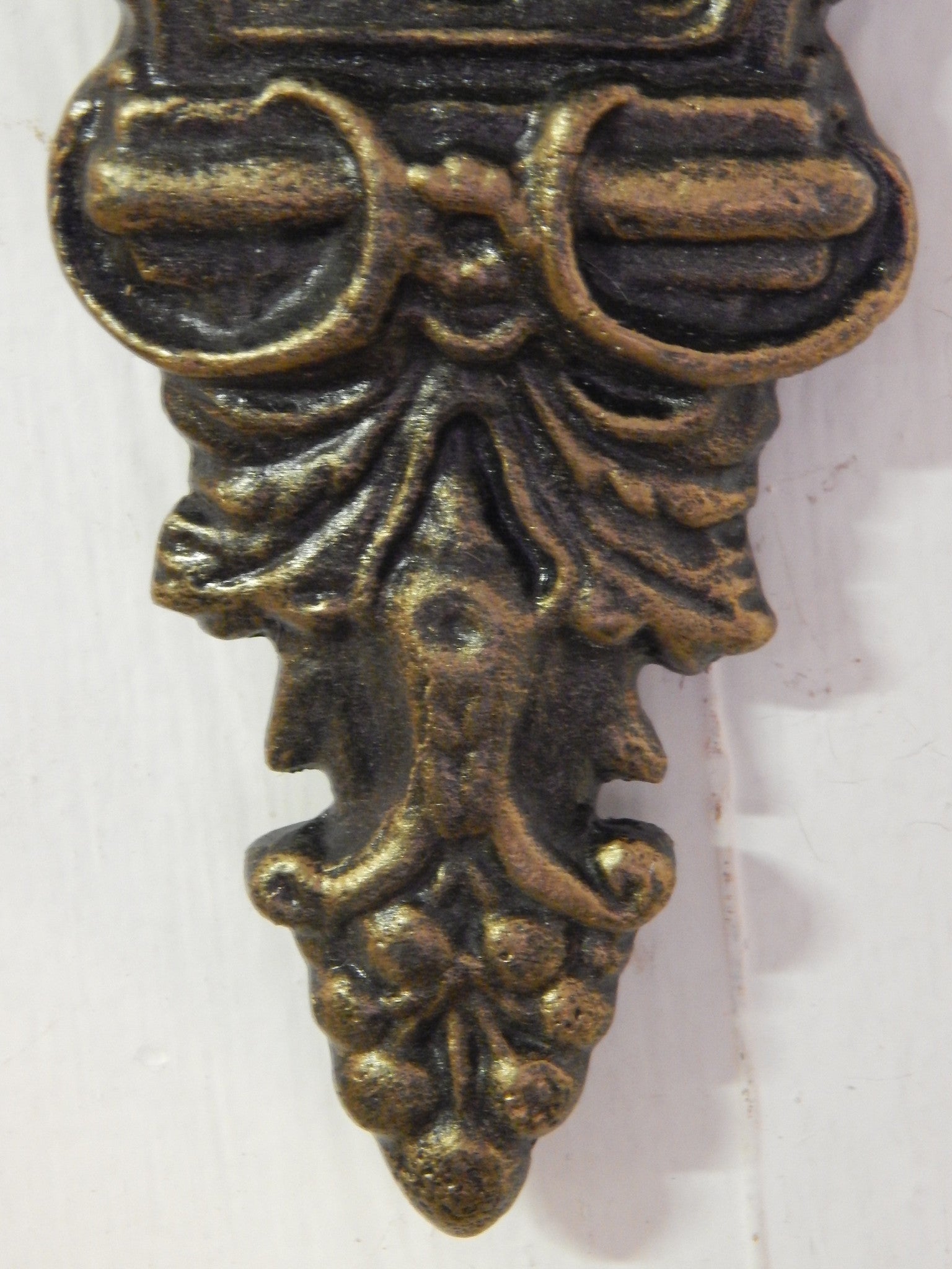 Door Knocker - Cast Iron Neptune Poseidon Man God-Jantiques LLC.