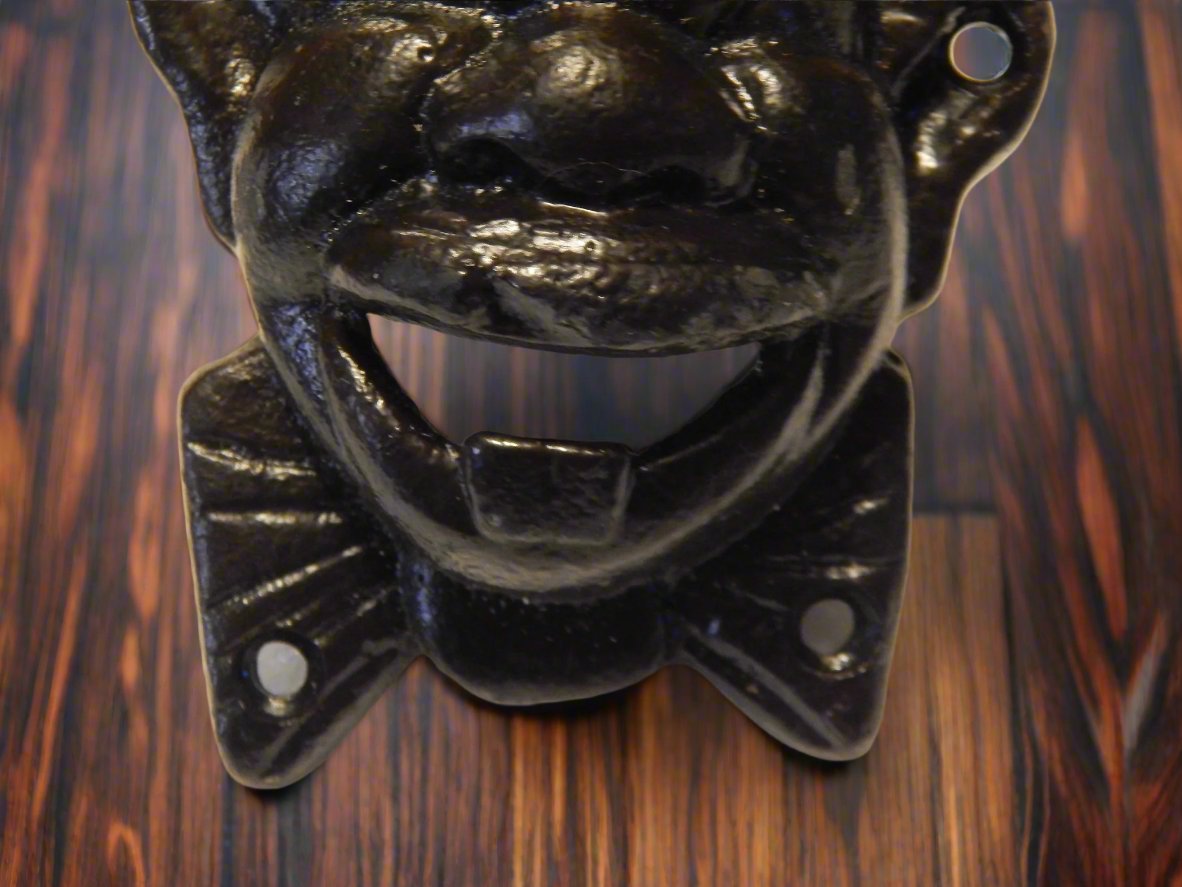 Bottle Opener - Cast Iron Americana Smiling Man-Jantiques LLC.