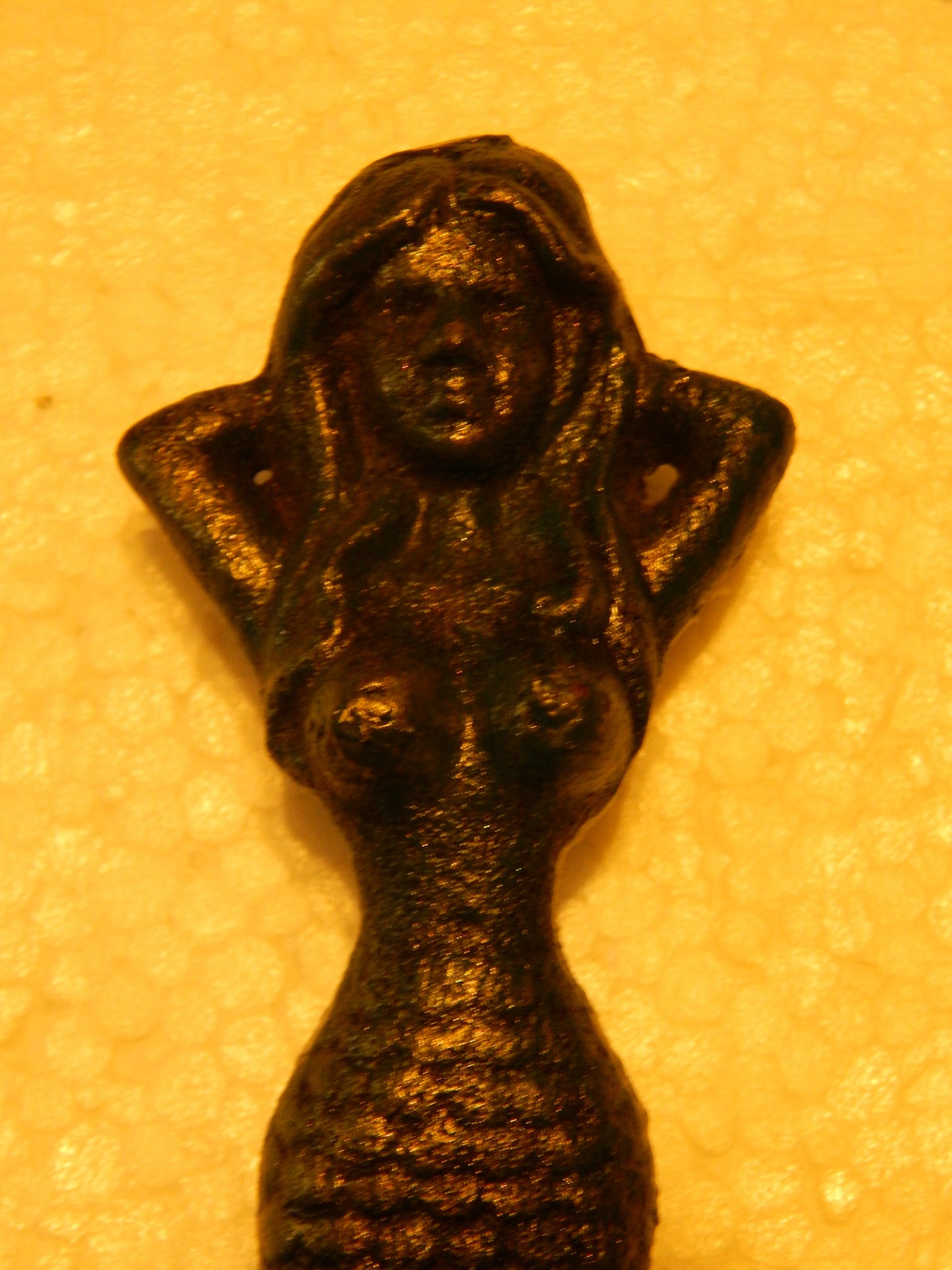 Bottle Opener -Cast Iron Verdi Green Mermaid-Jantiques LLC.