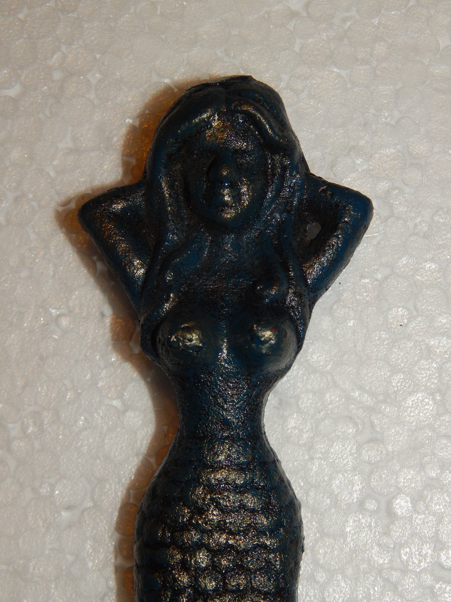 Bottle Opener -Cast Iron Verdi Green Mermaid-Jantiques LLC.