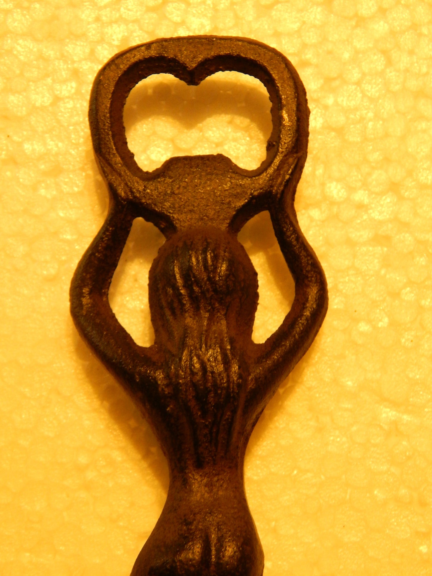 Bottle Opener - Cast Iron Mermaid Held-Jantiques LLC.