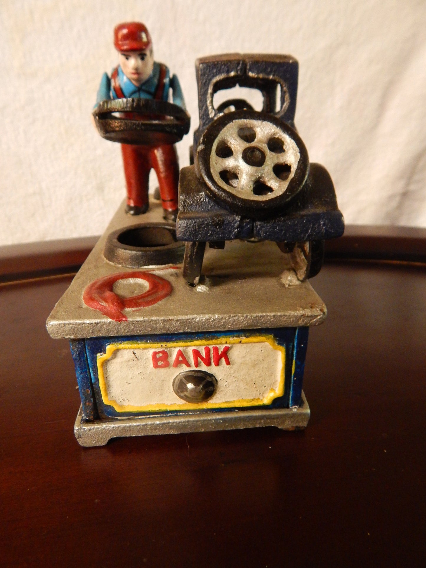 Mechanical Bank Full Service Coin Mechanical Bank-Jantiques LLC.