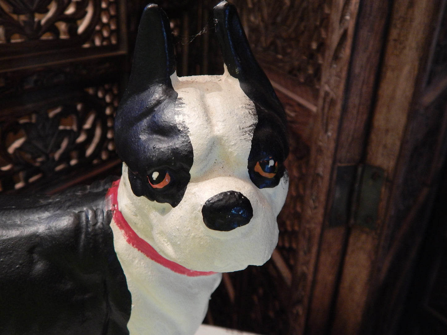 Cast Iron Doorstop - Boston Terrier-Jantiques LLC.