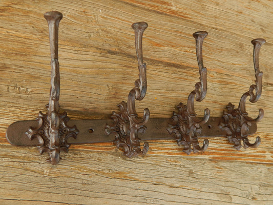 Coat Rack -Cast Iron Wall Hang Coat Rack-Jantiques LLC.