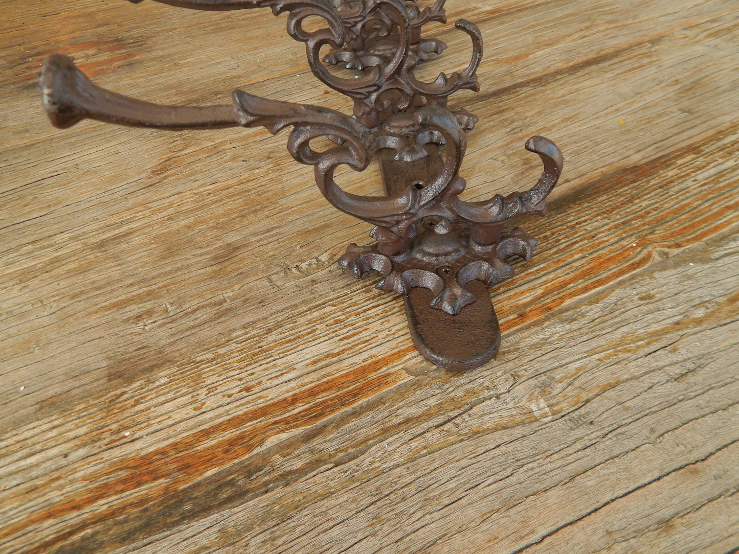 Coat Rack -Cast Iron Wall Hang Coat Rack-Jantiques LLC.