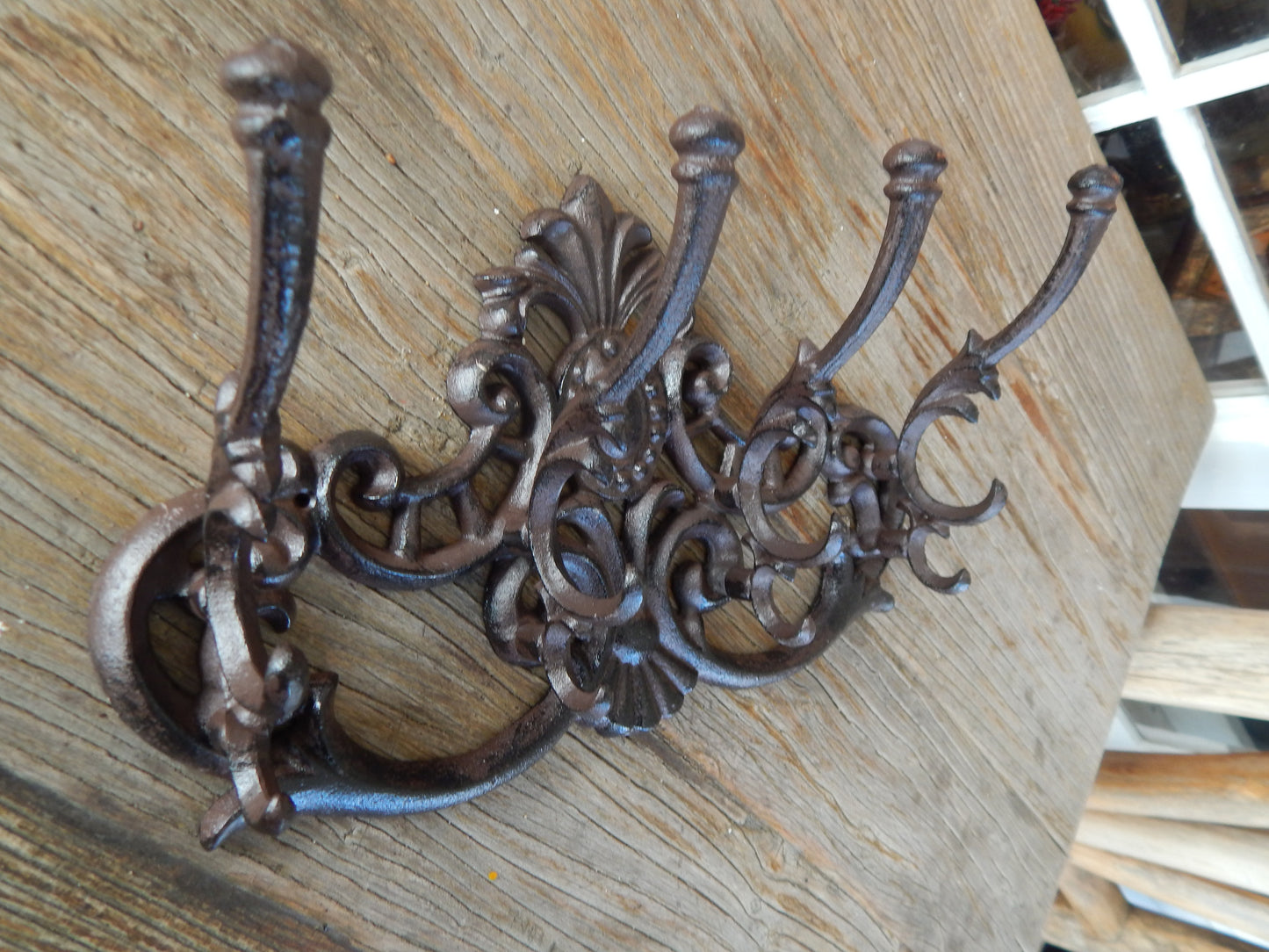 Coat Rack Hook - Victorian Style Cast Iron-Jantiques LLC.