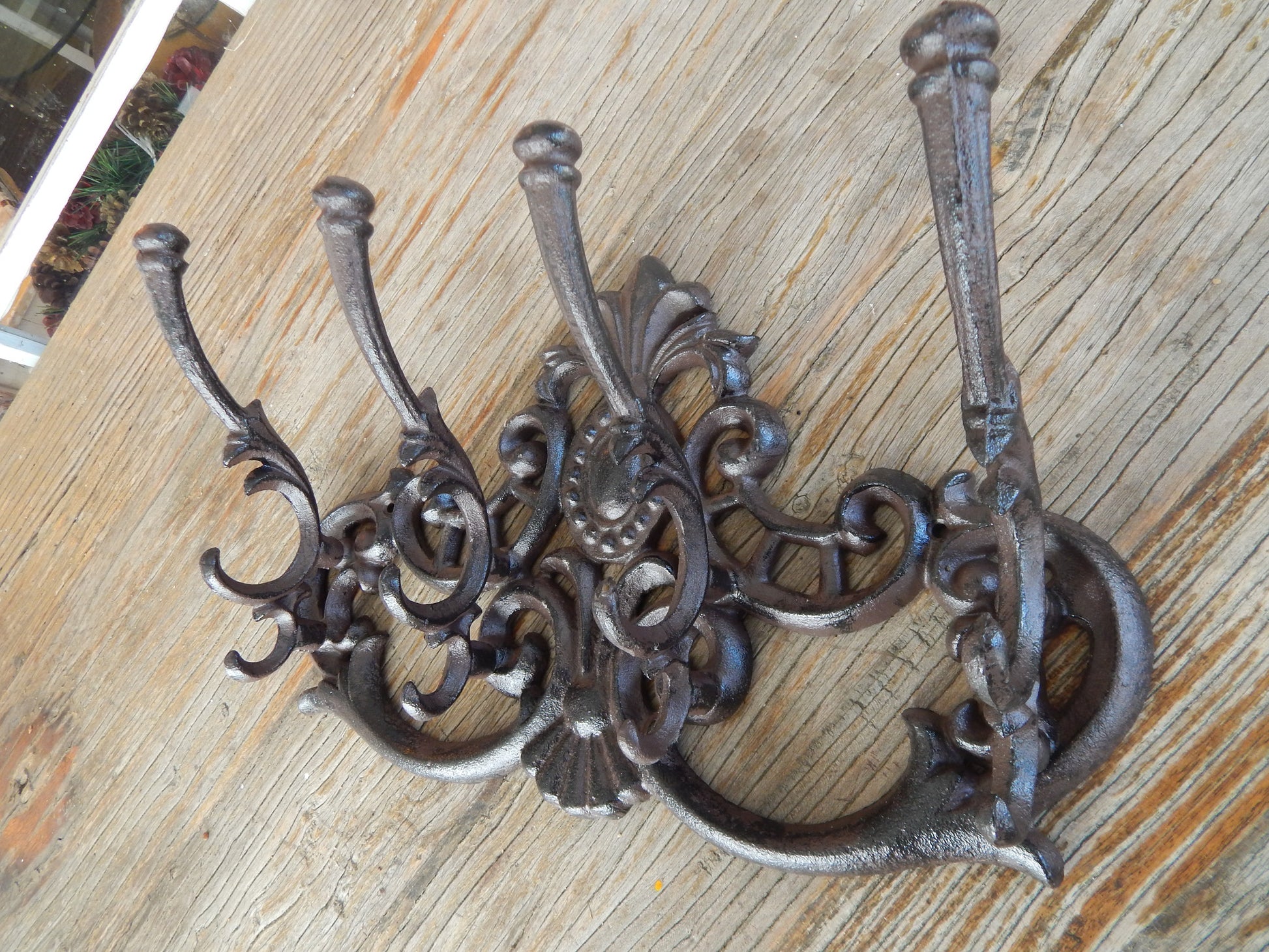 Coat Rack Hook - Victorian Style Cast Iron-Jantiques LLC.