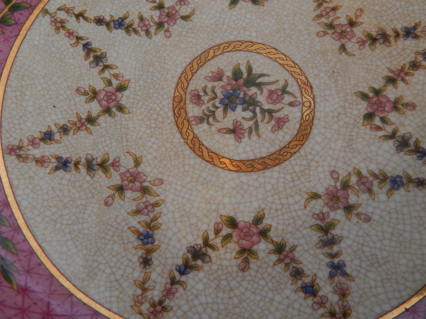 Sevres Porcelain - Pink Bowl French w/ Gilt Bronze Ormolu Ladies-Jantiques LLC.