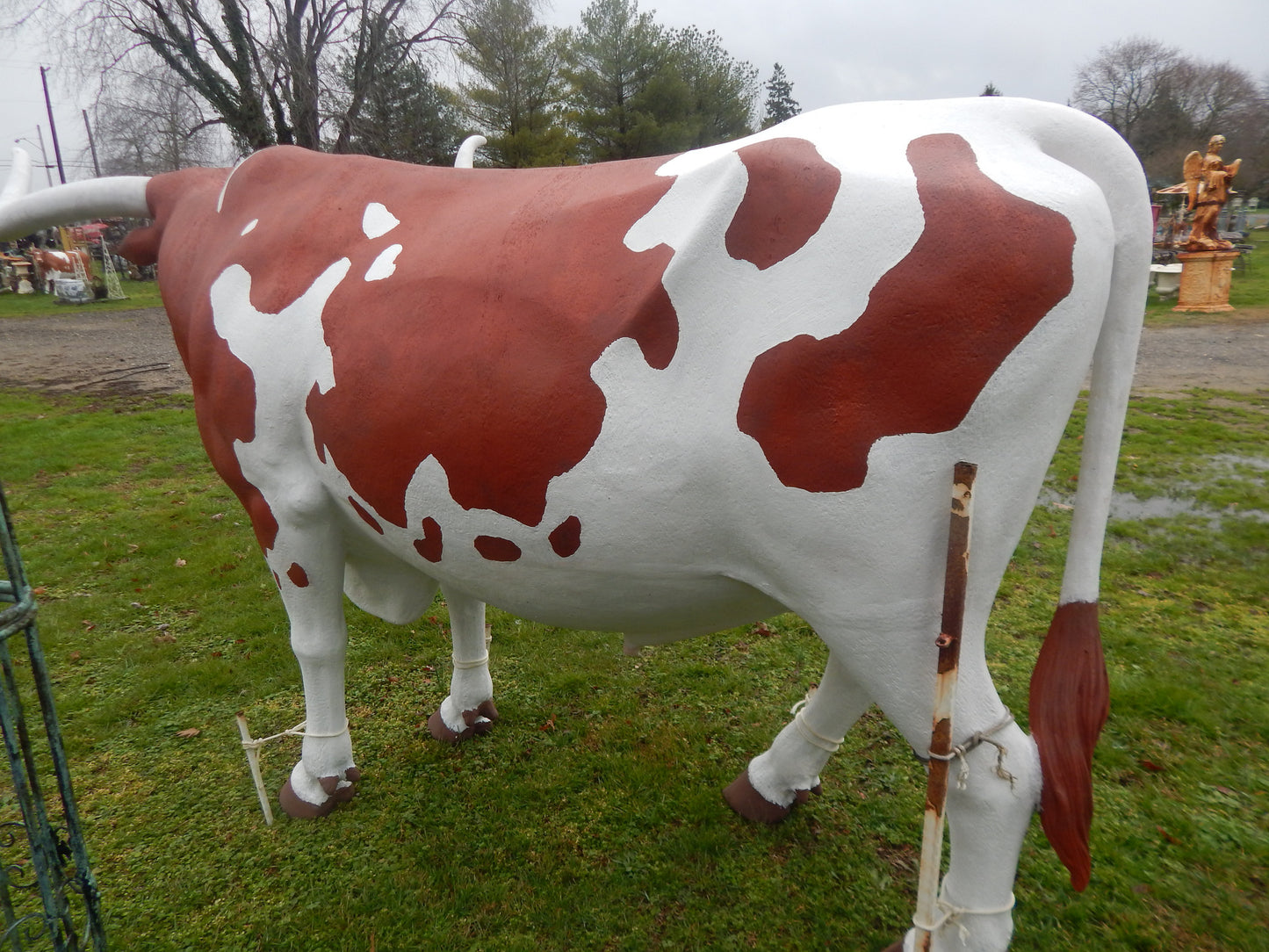 Life Size Longhorn Steer Polyresin Longhorn Steer-Jantiques LLC.