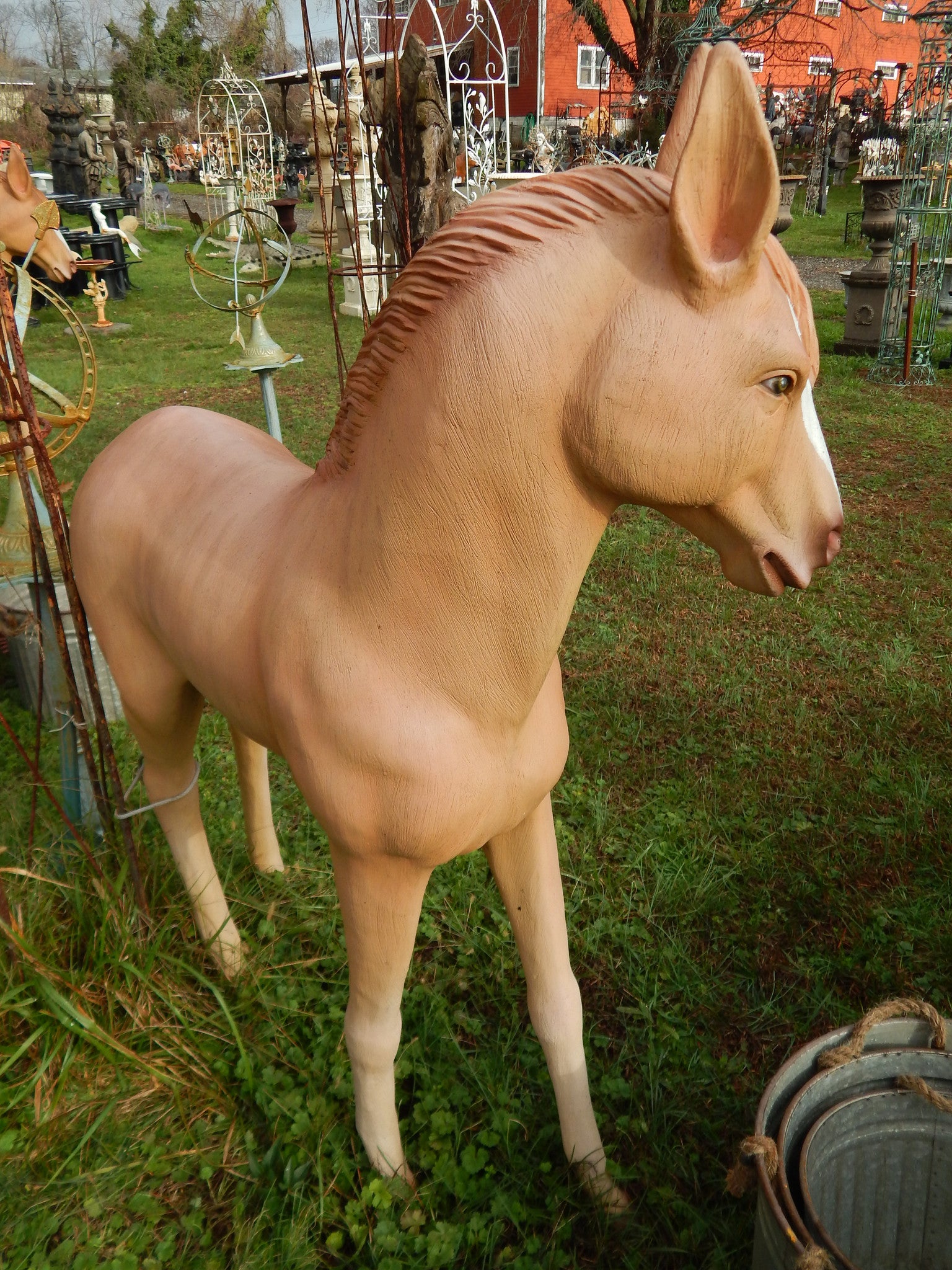 Foal Life Size Statue-Jantiques LLC.