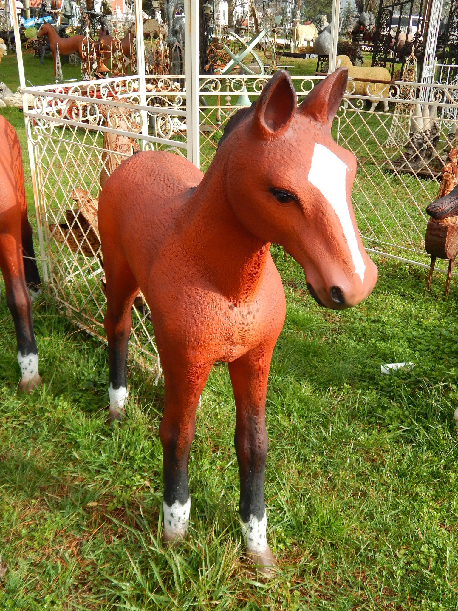 Foal Life Size Display Statue-Jantiques LLC.