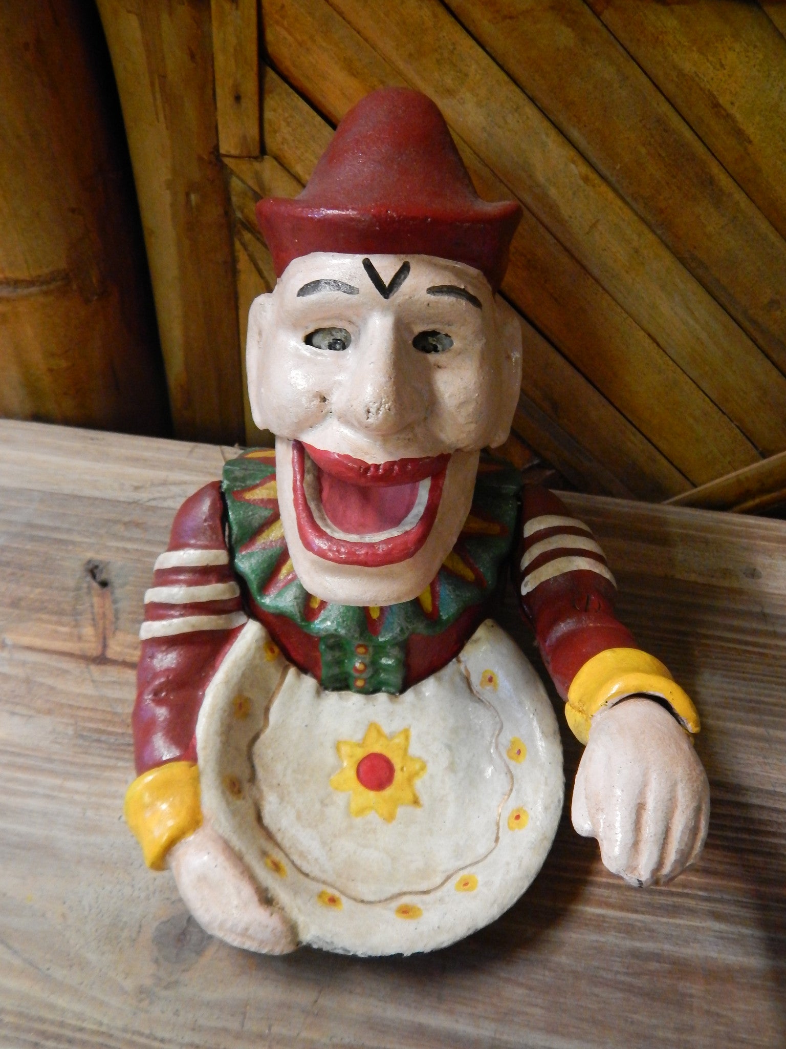 CLOWN Cast Iron Nut Cracker - Clown Joker-Jantiques LLC.