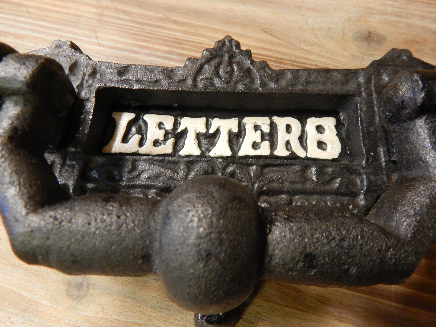 Door knocker -Cast Iron Letter Box-Jantiques LLC.