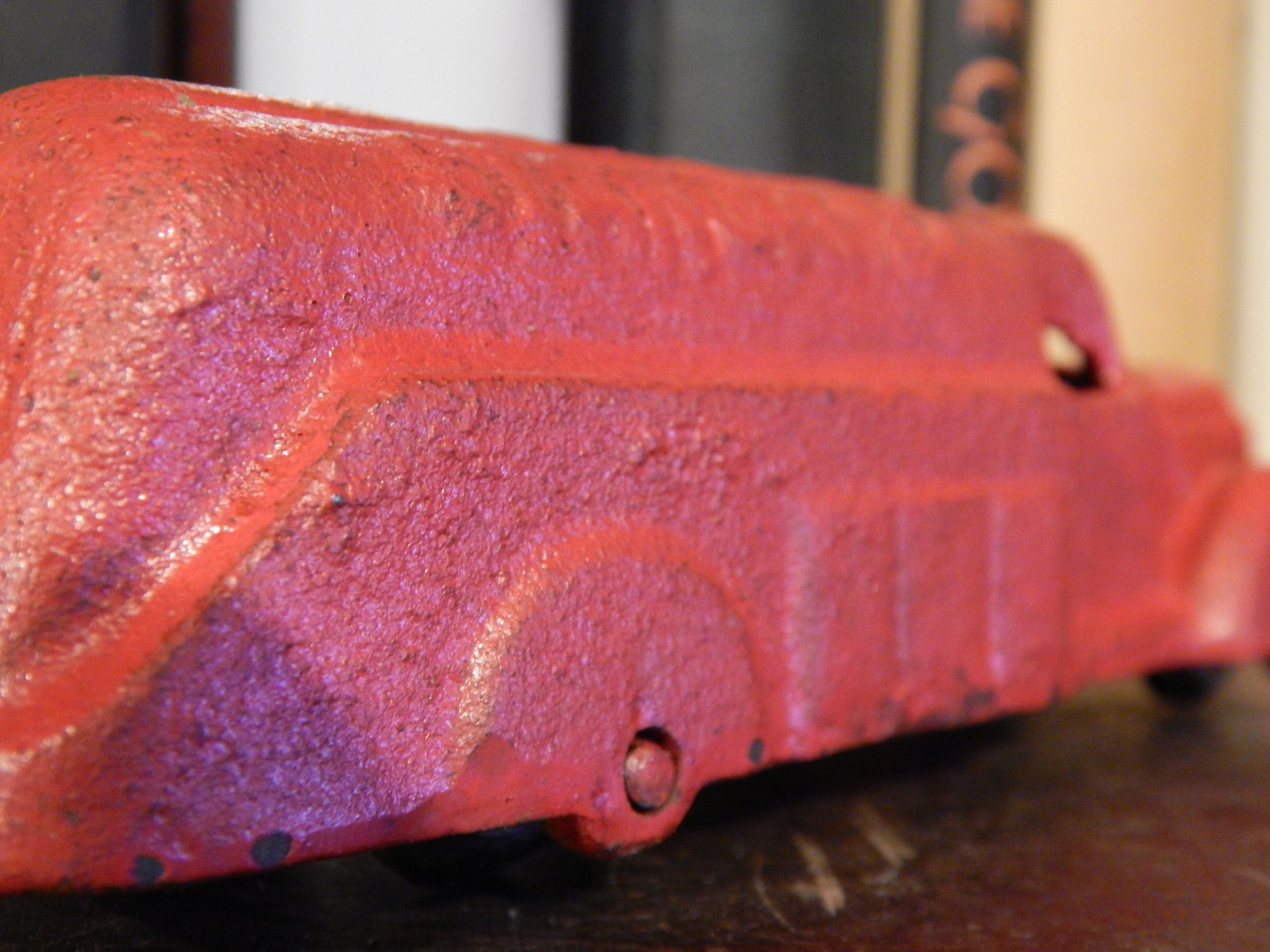 Cast Iron Figurine - Standard Oil Tank Truck Toy Red-Jantiques LLC.