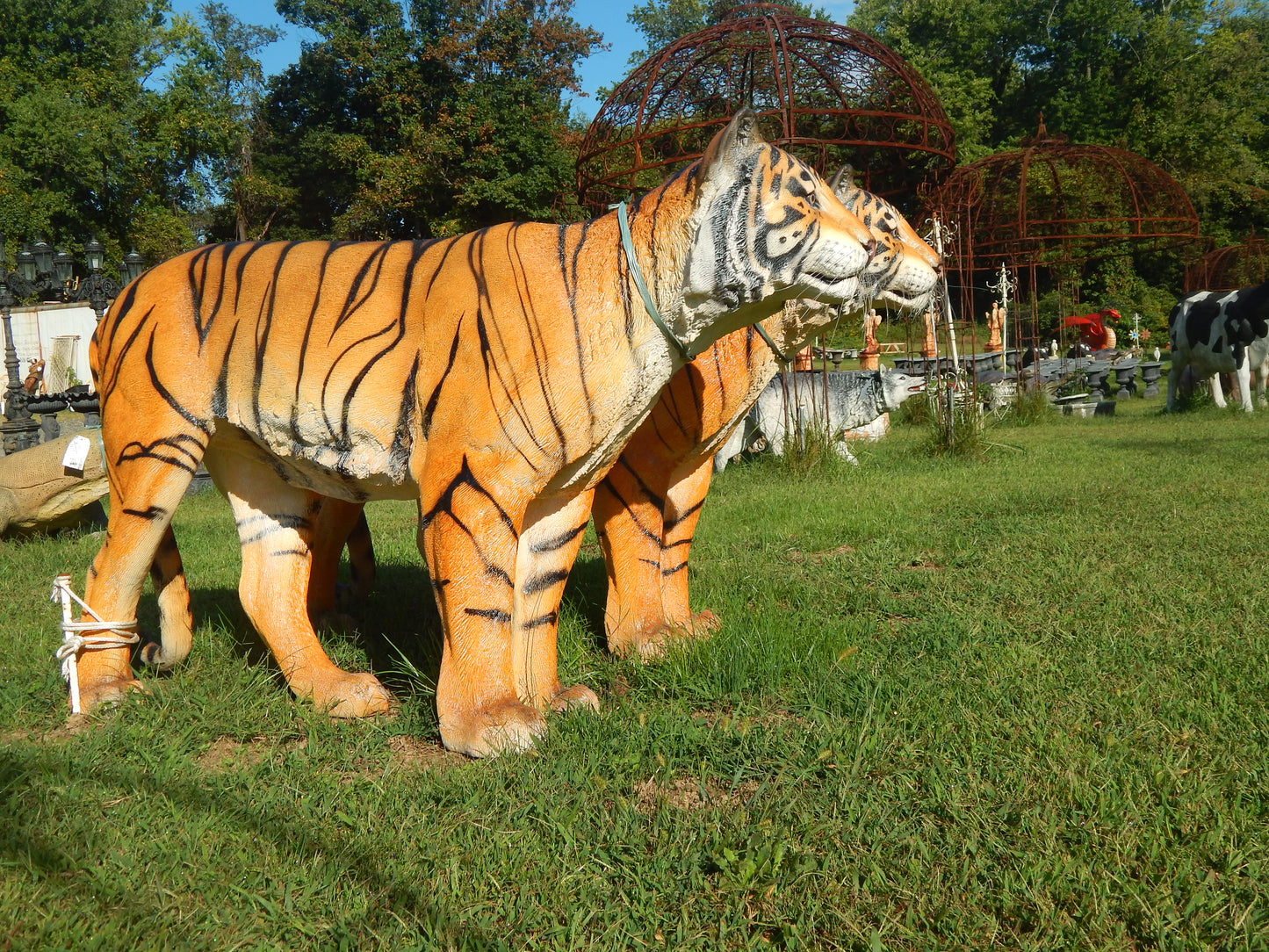 Statue - Life Size Tiger-Jantiques LLC.