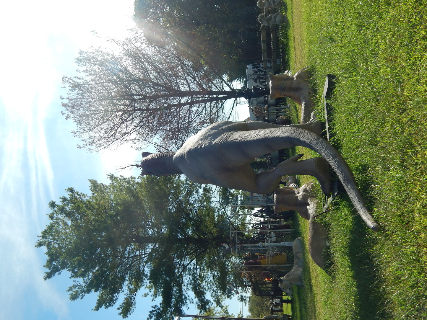 Statue - Life Size 7ft Dinosaur T-Rex-Jantiques LLC.