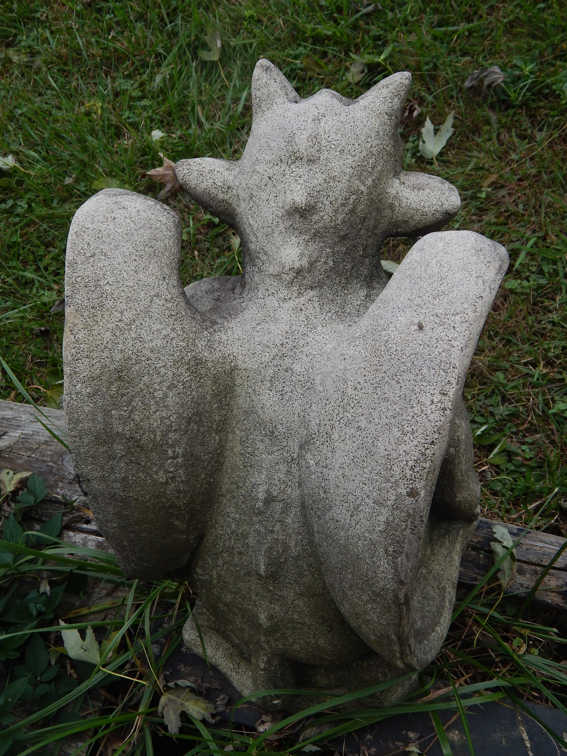 Fiberglass Statue - Stone Dust Gargoyle-Jantiques LLC.