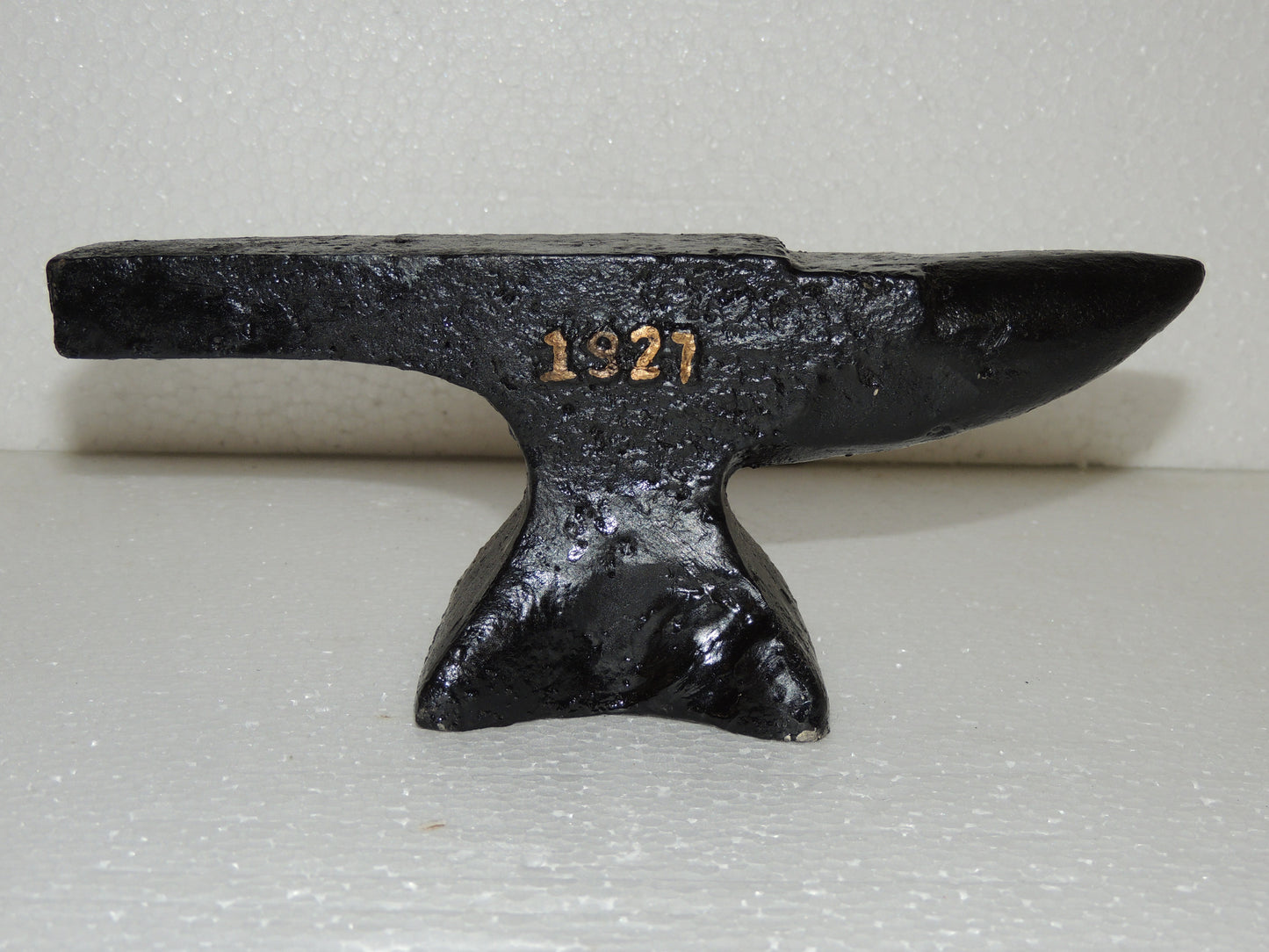 SHELL - CAST IRON Display "ANVIL SHELL 1927"-Jantiques LLC.