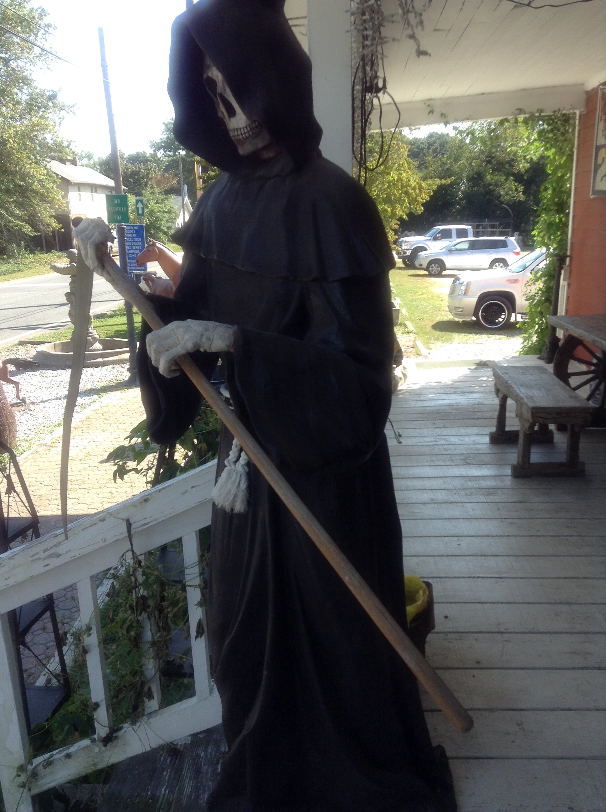 Statue - Life Size Halloween Grim Reaper-Jantiques LLC.