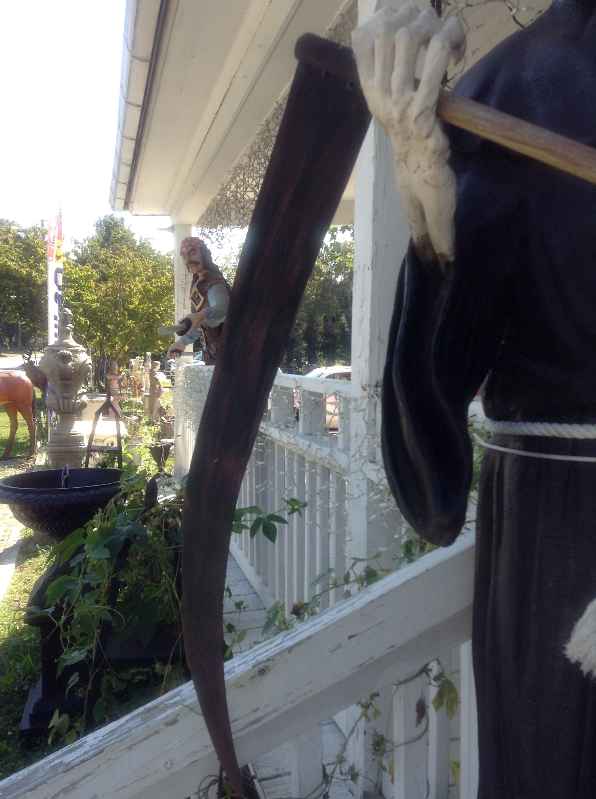 Statue - Life Size Halloween Grim Reaper-Jantiques LLC.