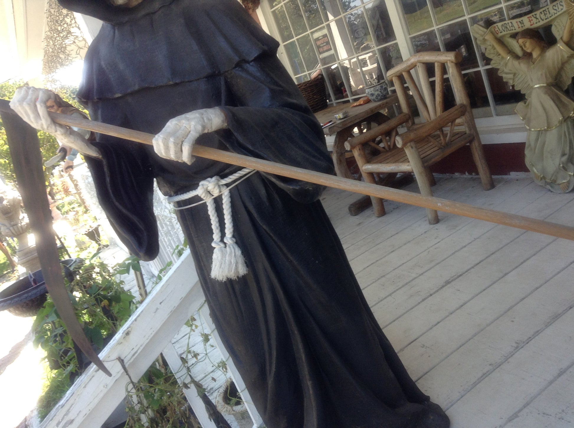 Statue - Life Size Halloween Grim Reaper-Jantiques LLC.