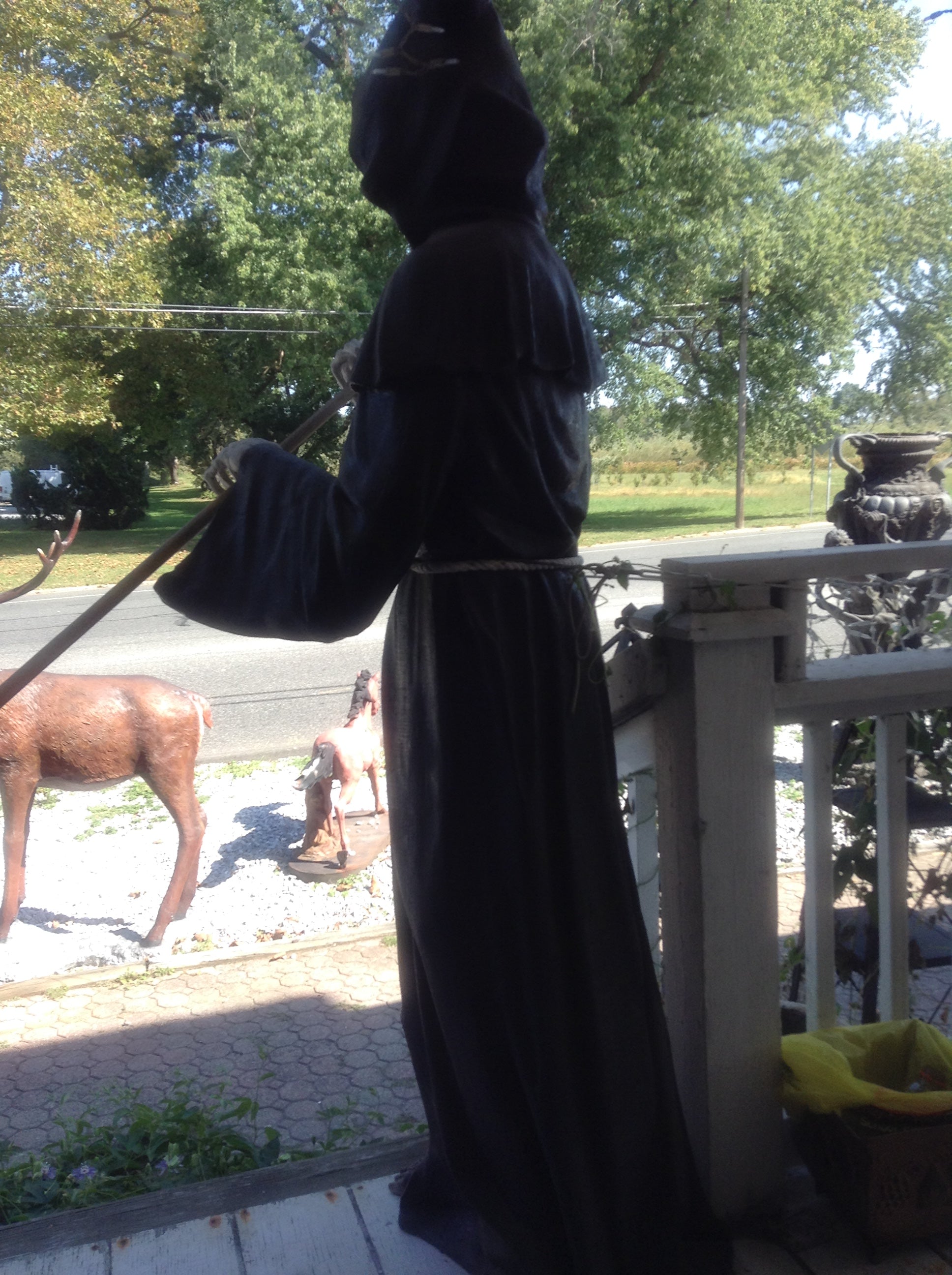 Statue - Life Size Halloween Grim Reaper-Jantiques LLC.