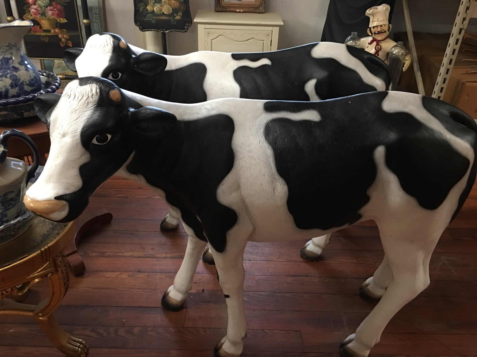 Life Size Calf Statue-Jantiques LLC.