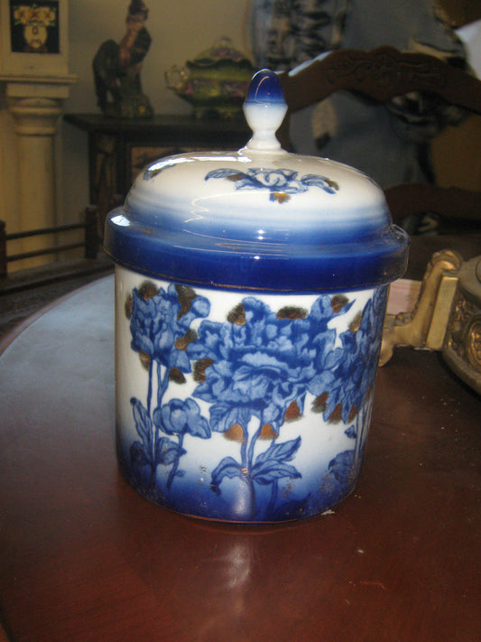 Porcelain - Vintage Style Cookie Jar-Jantiques LLC.
